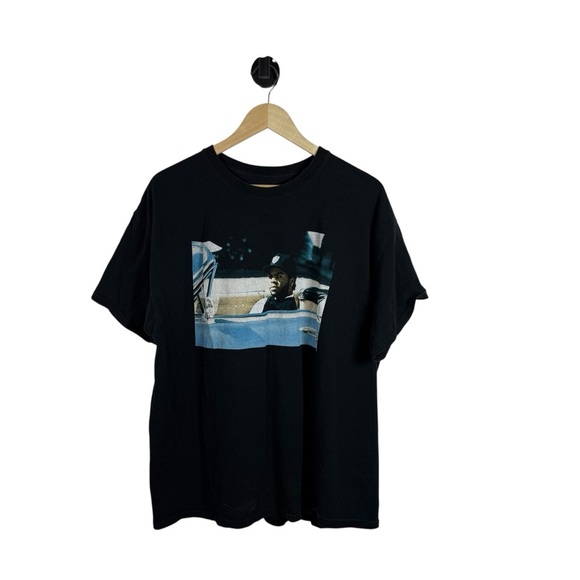 VINTAGE 90s Ice Cube Graphic Crewneck Tee in Black Size XL - Picture 3 of 7
